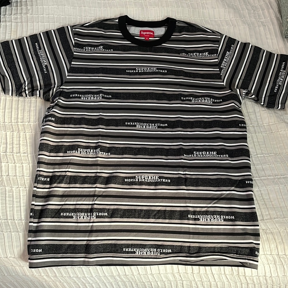 Supreme World Headquarters Crew Neck T Shirt